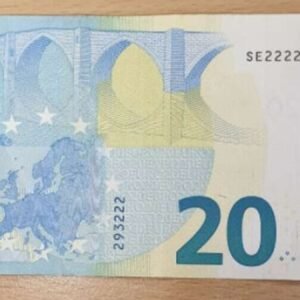 200 pieces of 20€ fake bills